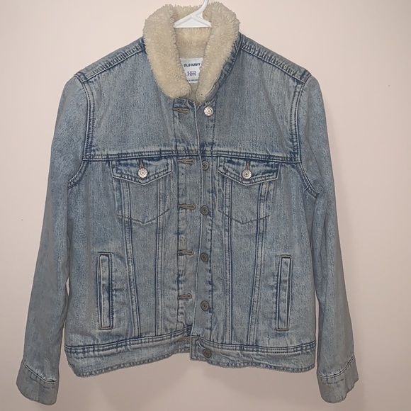 OLD NAVY Sherpa lined Jacket Petite - Picture 5 of 5